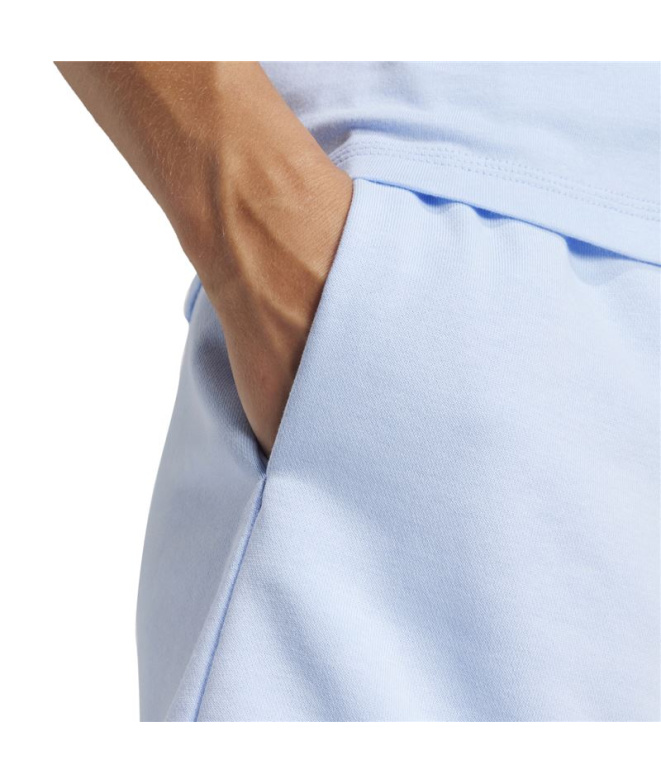 Calça Mulher adidas Linear Ft Sho azul/branca