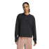 Moletom Mulher adidas D4T Knit Crew para Fitness preto