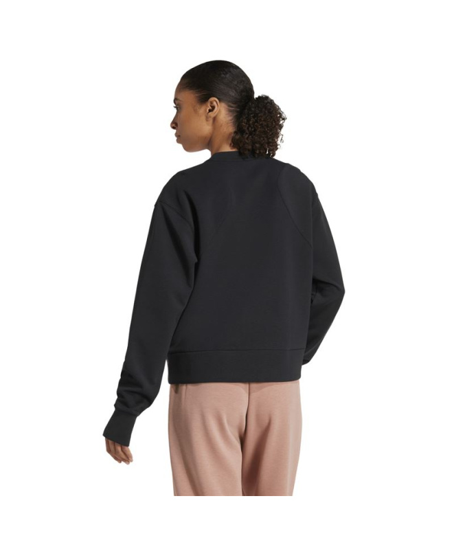 Moletom Mulher adidas D4T Knit Crew para...