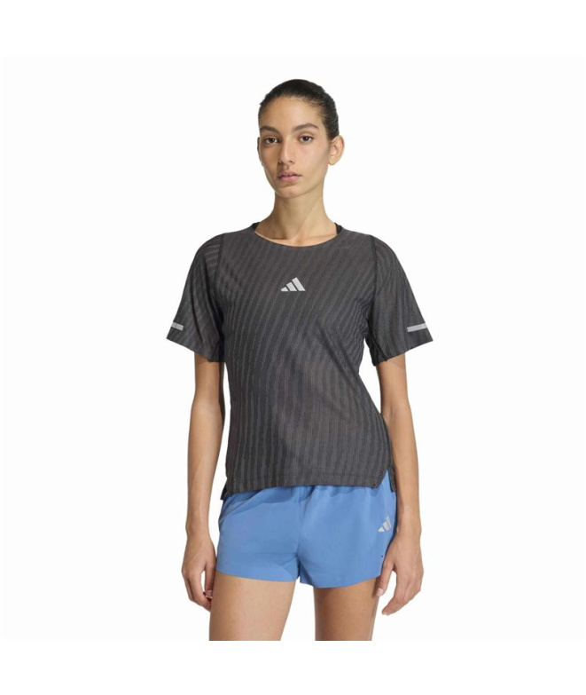 Camiseta Running Mulher adidas Adi365 Co preta