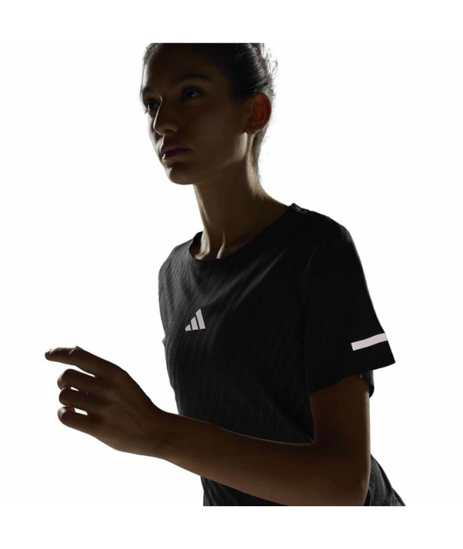 Camiseta Running Mulher adidas Adi365 Co preta