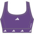 Sutiã esportivo adidas Jg Power TF Menina Puract Fitness / Branco