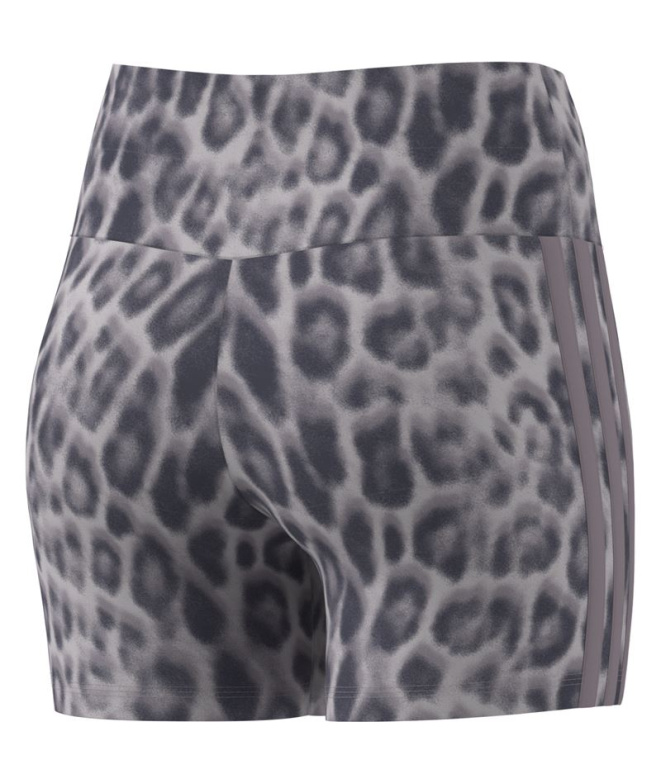 Mulher adidas Aop Bike Sho Malhas /Purhie