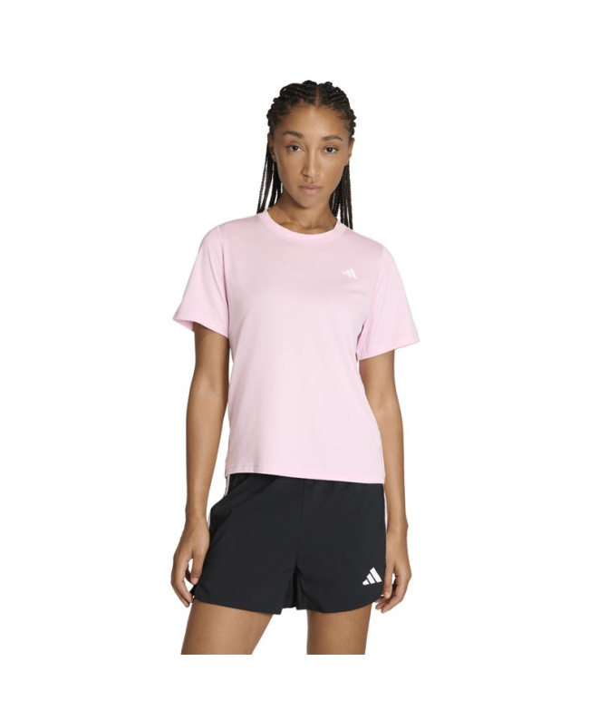 Camiseta de Fitness adidas We Min Crew Mujer Rosa