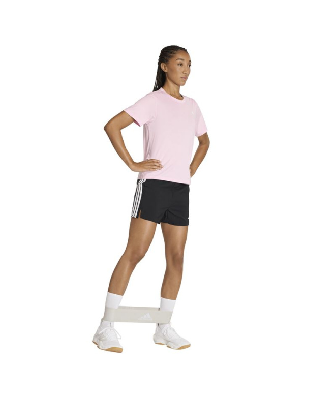 Camiseta de Fitness adidas We Min Crew Mujer Rosa