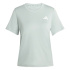 Camiseta Mulher adidas 3-Stripes Crew Fitness , Sama/Branca