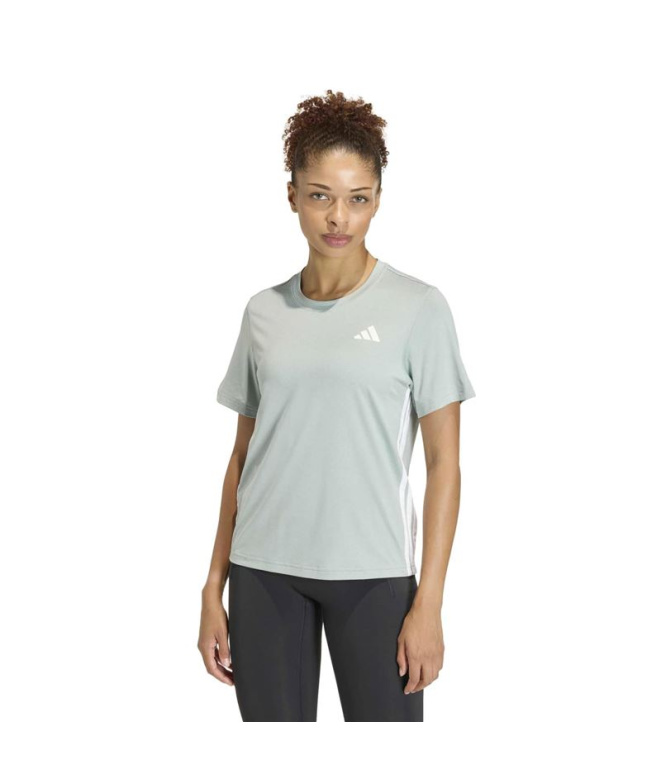 T-shirt Fitness adidas pour Femme , col rond, 3...