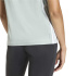 T-shirt Fitness adidas pour Femme , col rond, 3 bandes, Sama/Blanc