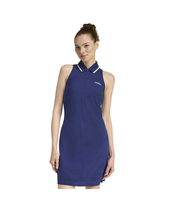 Robe adidas CP Dre Femme bleu foncé/blanc