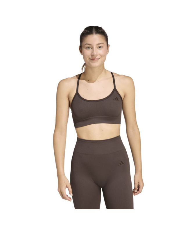 Brassiere de sport Fitness adidas Knit LS Femme...
