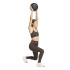 Sutiã esportivo Fitness Mulher adidas Knit Ls, modelo Caau.