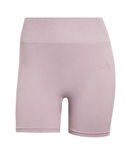 Collants Fitness adidas We Knit 4 pouces Femme couleur foie