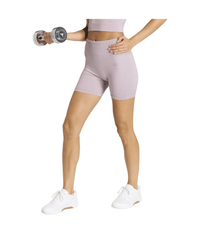 Collants Fitness adidas We Knit 4 pouces Femme...