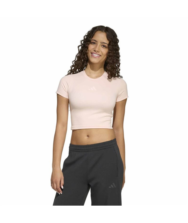 T-shirt Fitness adidas Jg Spi Soft pour Fille rose