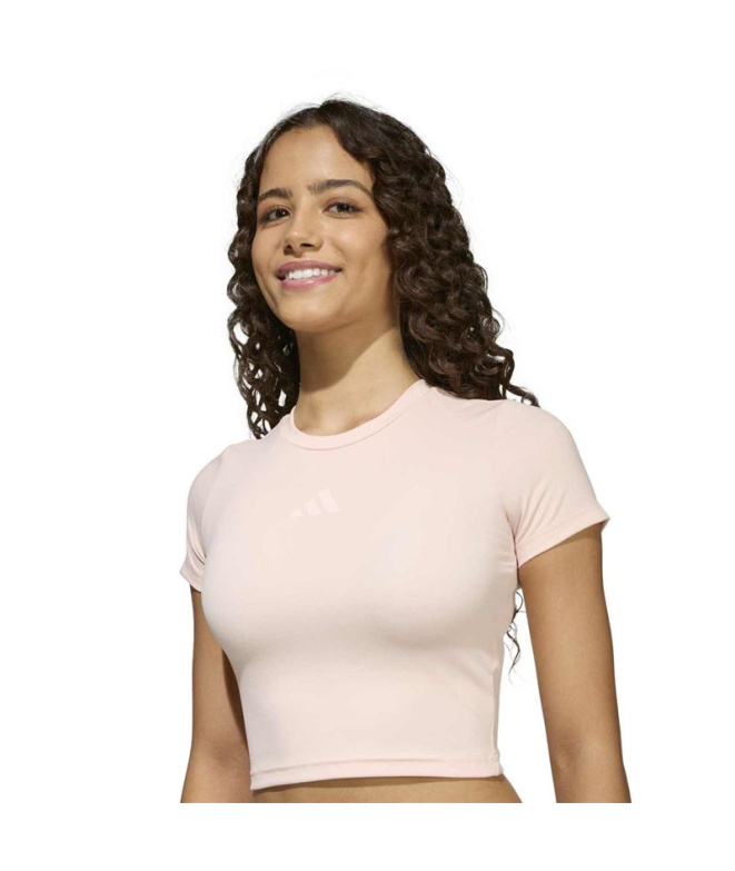 T-shirt Fitness adidas Jg Spi Soft pour Fille rose
