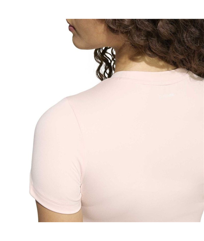 Camiseta adidas Jg Spi Soft Fitness para Menina...