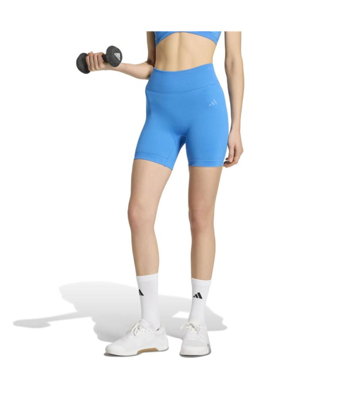 Collants Fitness adidas We Scrunch Sho Femme bleus