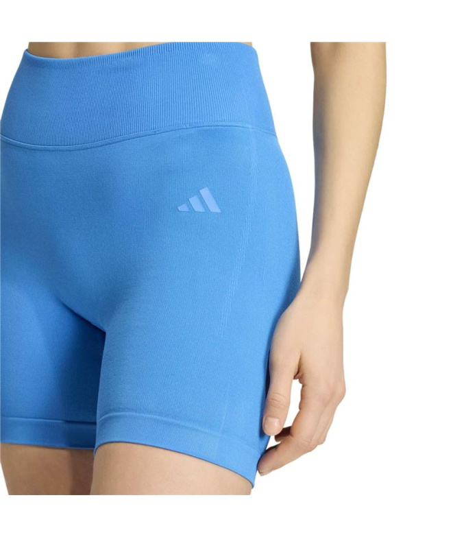 Malhas Fitness Mulher adidas We Scrunch Sho azuis