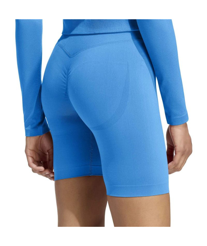 Collants Fitness adidas We Scrunch Sho Femme bleus