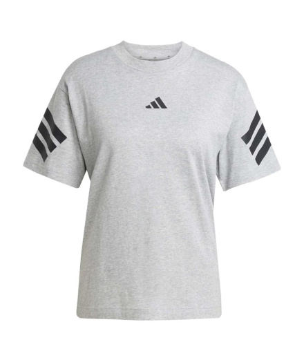 T-shirt Femme adidas Fi 3Stripes Brgrin