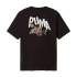 Camiseta Puma Football Relaxed , Black, Hombre