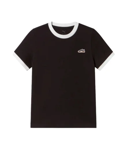Camiseta Puma Sneaker Boys, Black, Niño