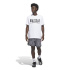 T-shirt Basket-ball adidas Adi Bb Gfx Homme , blanc/noir