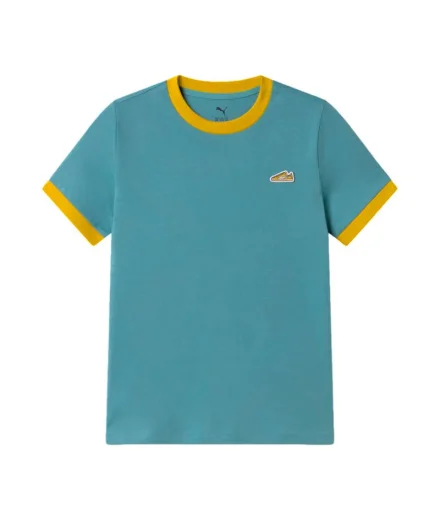 Camiseta Puma Sneaker Boys,Baltic Sea Blue, Niño