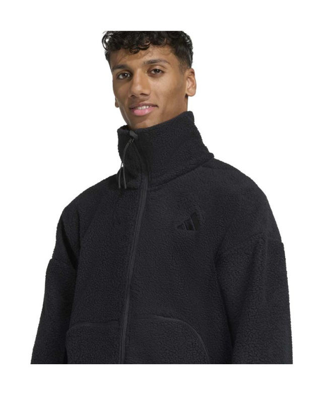adidas Polar CT Fleece FZ Homem Preto