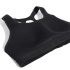 Sutiã esportivo Fitness Mulher adidas Pwr Hs, preto.