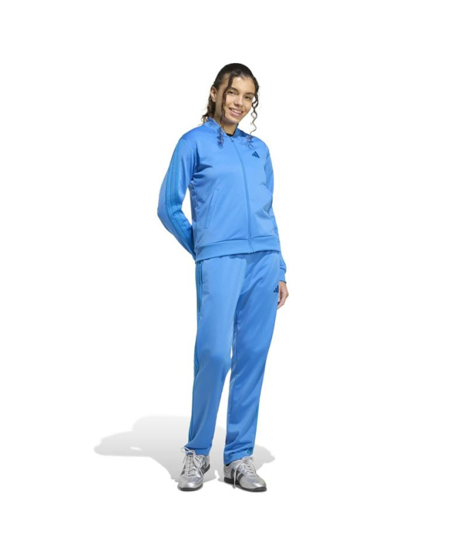Chandal adidas Ess 3Stripes Ts Mujer Azul