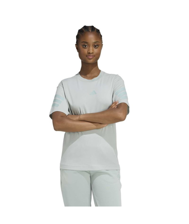 Camiseta Mulher adidas Fi 3Stripes Sama
