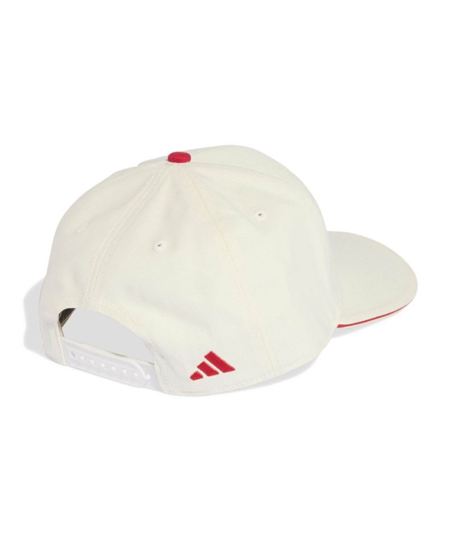 Casquette adidas Stadium blanche/bordeaux