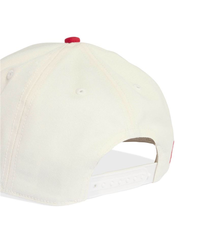 Casquette adidas Stadium blanche/bordeaux