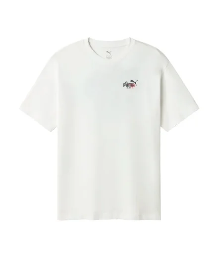 Camiseta Puma Football Relaxed , Whi Hombre