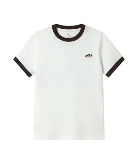Camiseta Puma Sneaker Boys, Whi Niño