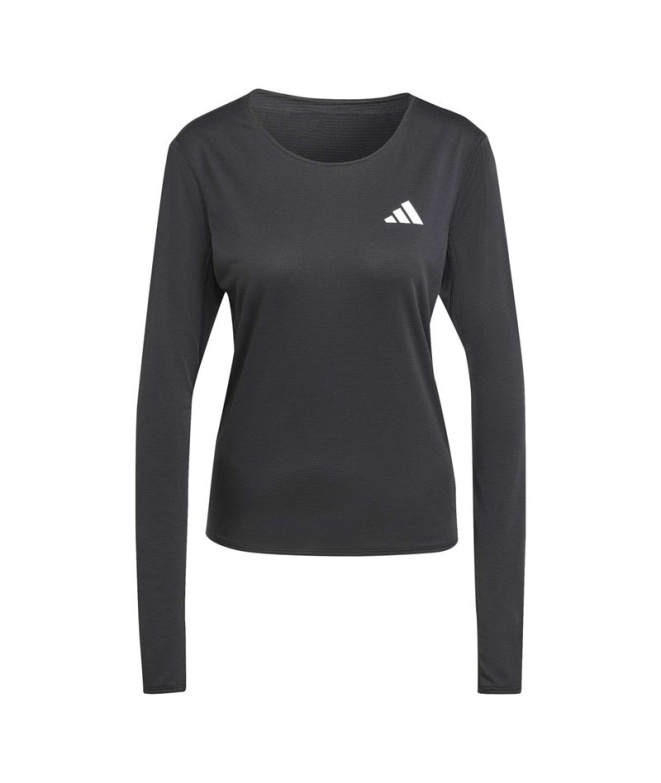 T-shirt Running adidas Adizero Femme noir