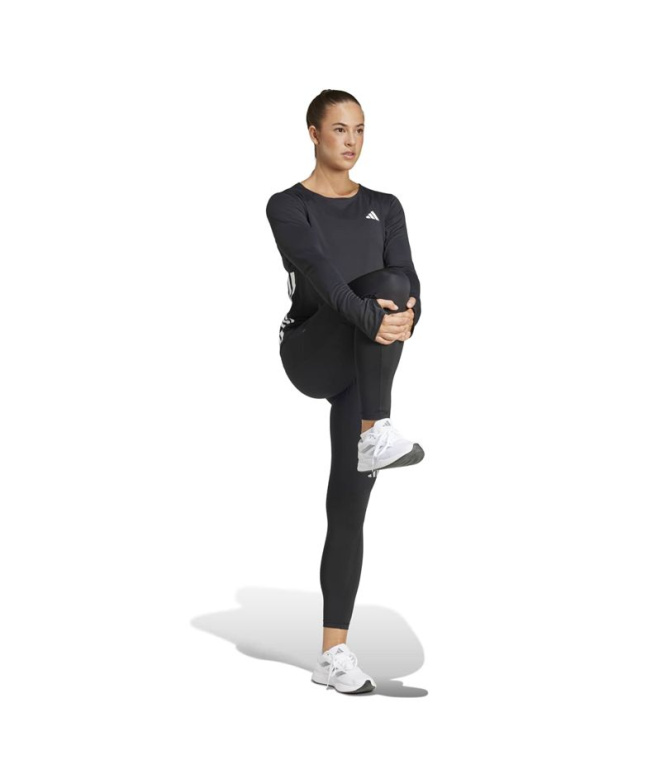 Camiseta Running Mulher adidas Adizero preta