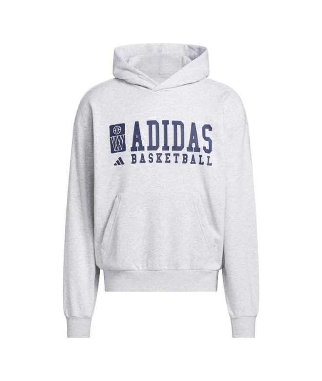 Moletom Basquetebol Homem adidas Adi Gfx Brgrcl