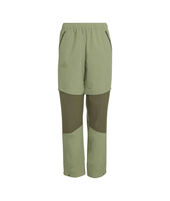 Pantalones de Montaña adidas Mt Zip Infantil Verde