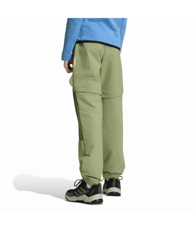 Pantalones de Montaña adidas Mt Zip Infantil Verde