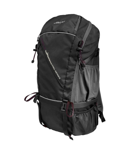 Mochila Joluvi Forest 45 Negro/Berengena