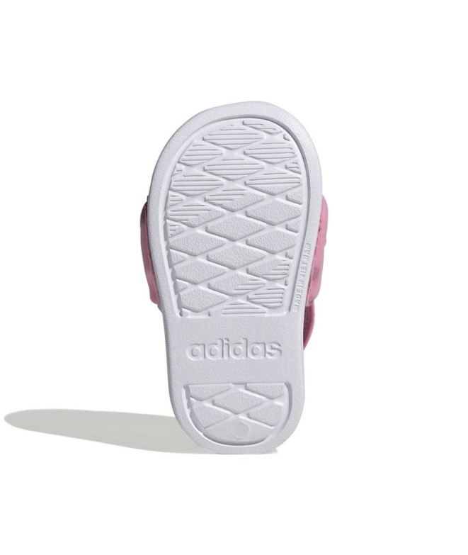 Chinelos Infantil adidas Adilette Estrap 2.0 Rosa