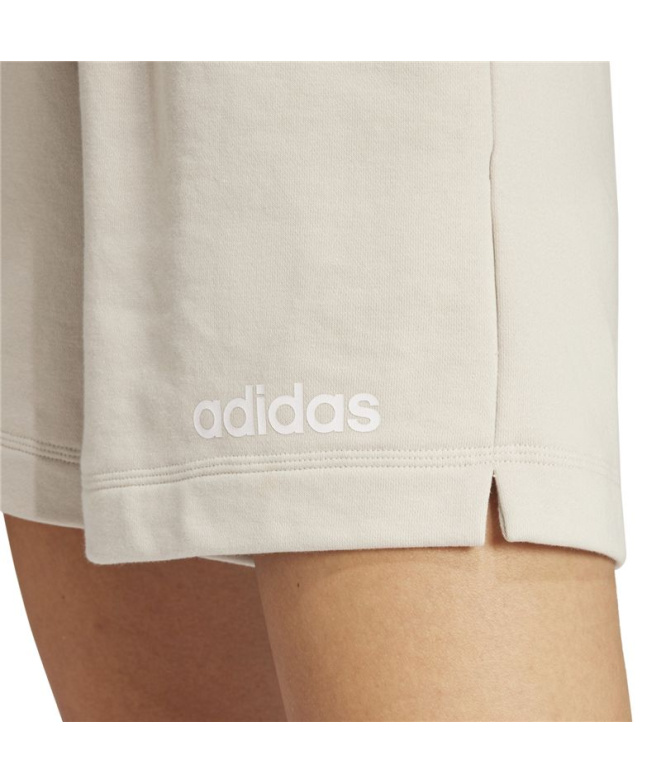 Pantalons adidas Lin French Terry , Femme , Crème