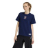 Camiseta Mulher adidas Mini Emb, azul escuro