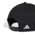 Casquette adidas Stadium noire et blanche
