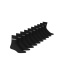 Chaussettes adidas Linear Crew 10PP Noir/Blanc