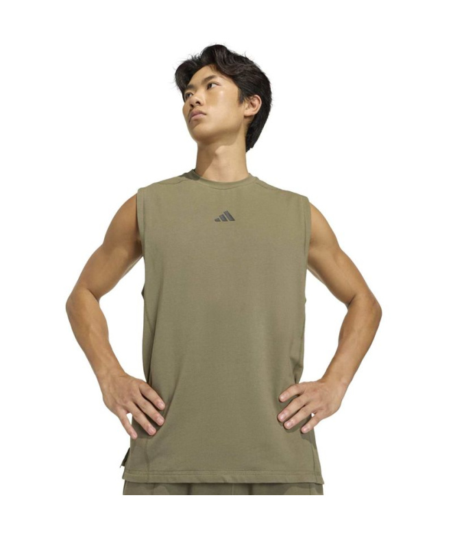 Camiseta Homem adidas D4T X SL Fitness Estoli