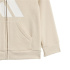 Fato de treino adidas Big Logo Fl Fz Infantil Licr/Branco