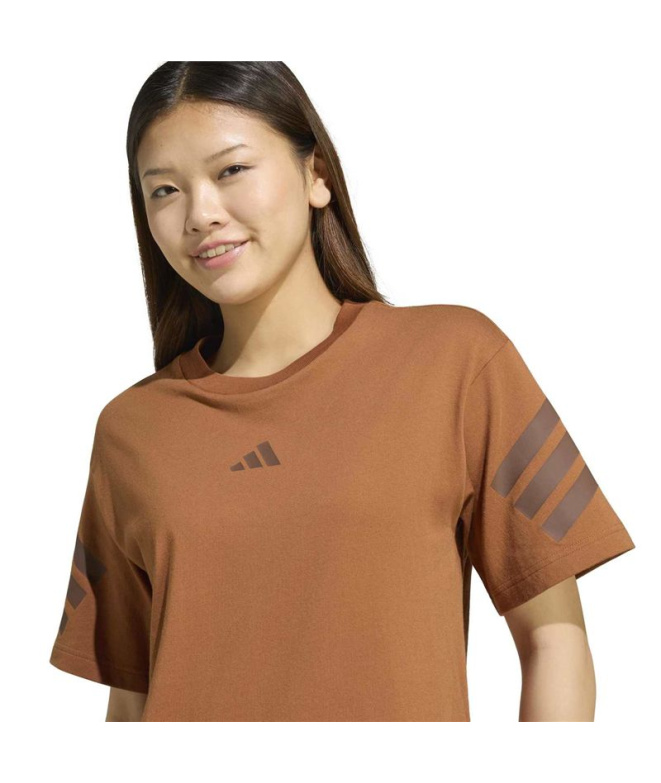 T-shirt adidas Fi 3Stripes Bros Femme